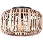 Brilliant Trärow Taklampa Metall Bambu Brun | 320mm - Passande för 1x E27