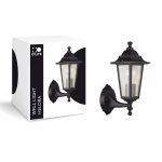 D'Lite Vägglampa Helora Svart | IP44 - Passande för 1x E27