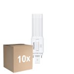 Flerpack 10x Philips CorePro PL-C LED 360D 5.9W 850lm - 830-840-865 CCT | 2-Stift - Ersättare 13W