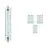 Flerpack 12x Philips MASTERColour RX7S CDM-TD  150W - 830 Varm Vit 